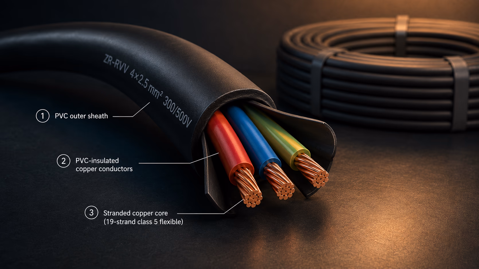 RVV flexible cable engineering reference
